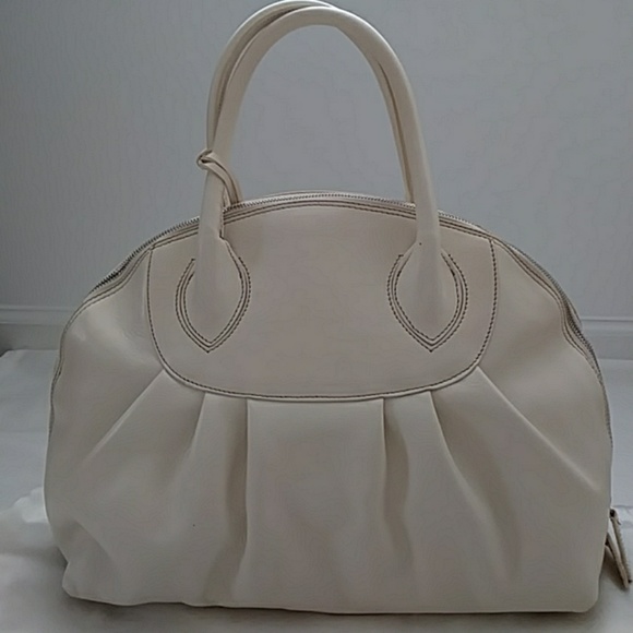 FURLA White Genuine Leather Handbag - Picture 3 of 6